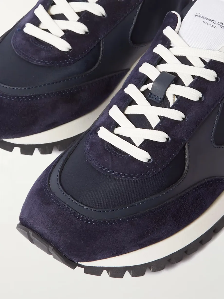 Gravel Panelled Sneakers