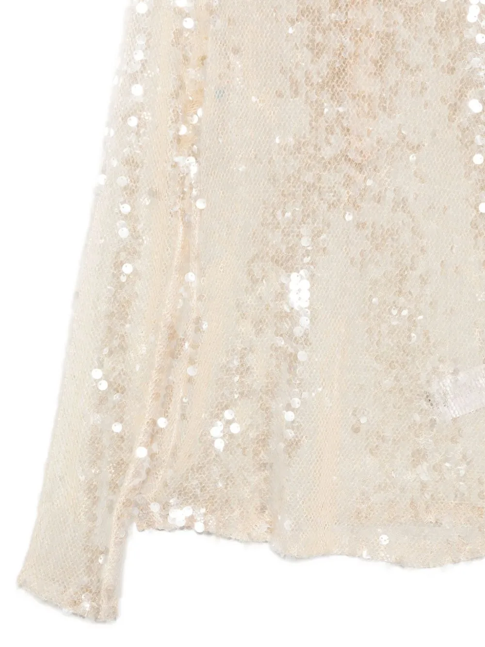 Exaltacion Sequin-Embellished Top