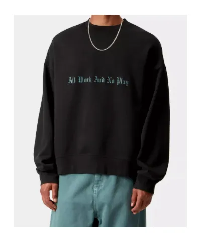 No Play Graphic-Print Sweatshirt