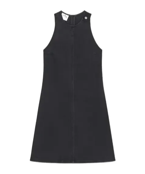 Sleeveless Denim Dress