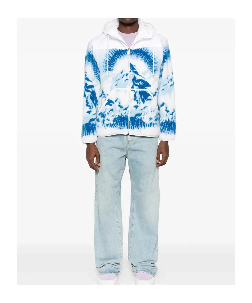 Printed Hooded Casual Jacket