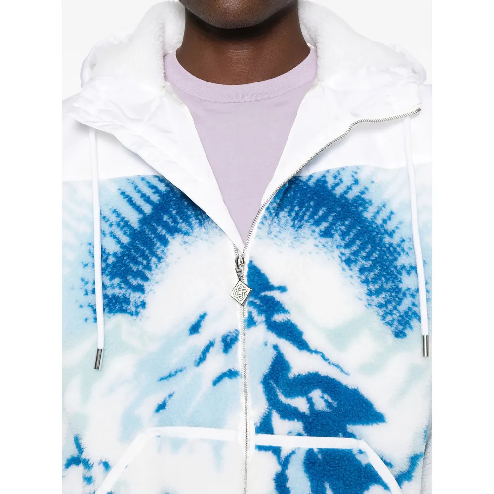 Printed Hooded Casual Jacket