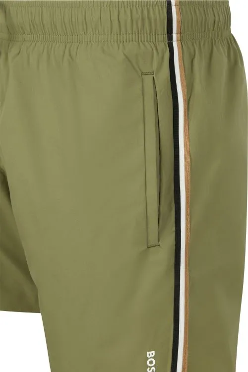 Boss Hugo Boss Signature Stripe Drawstring Swim Shorts