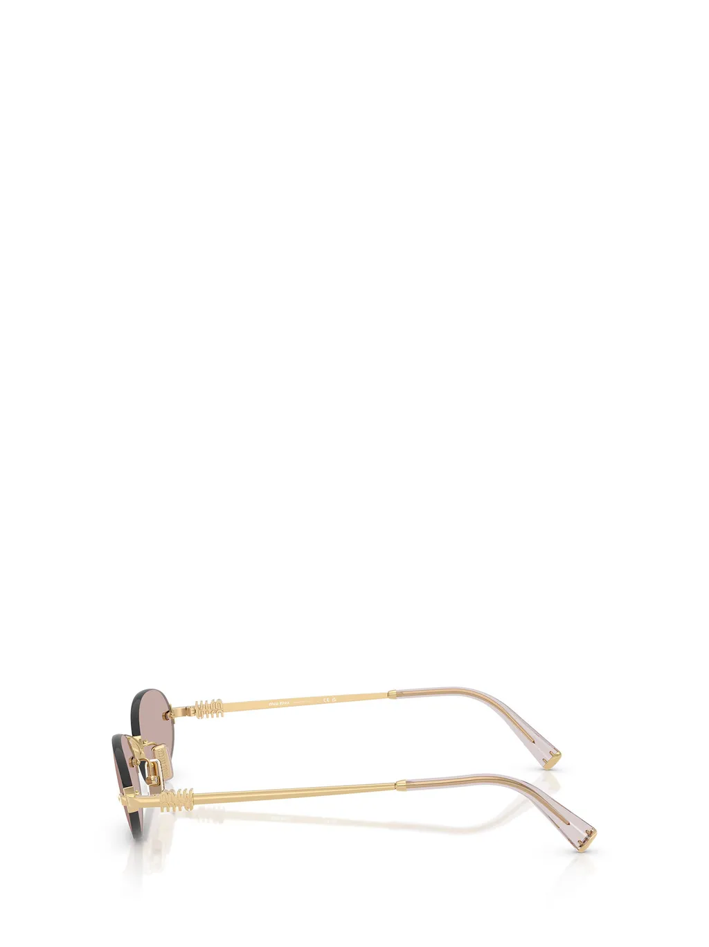 Miu Miu Eyewear Oval Frame Sunglasses