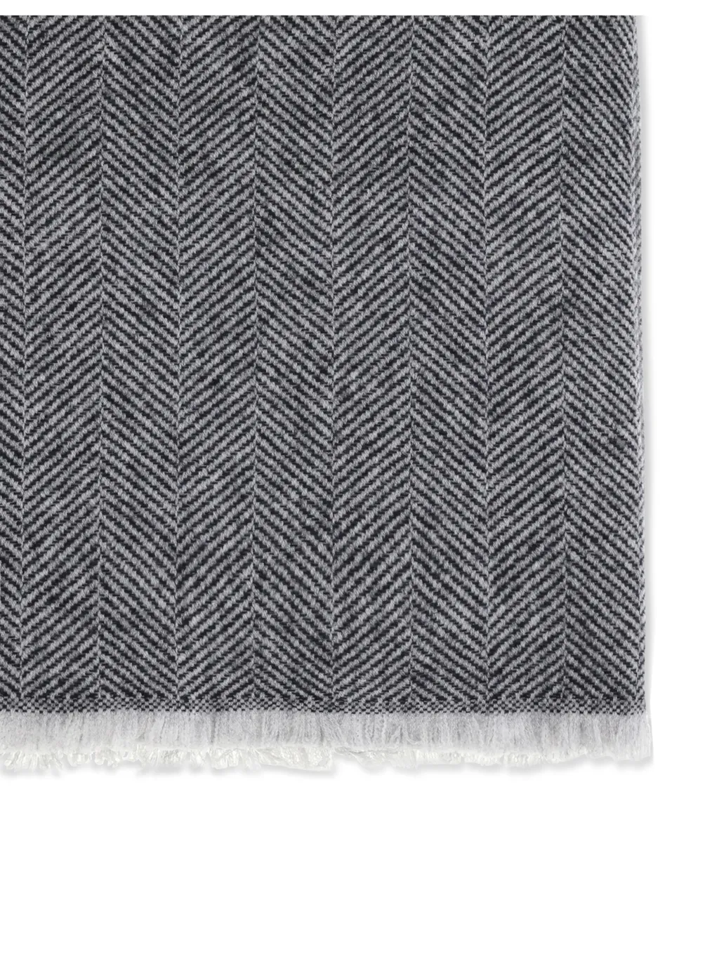 Herringbone Fringed Scarf