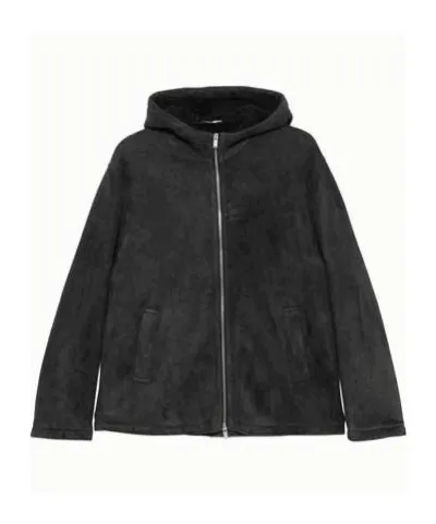 Hooded Zip-Front Jacket