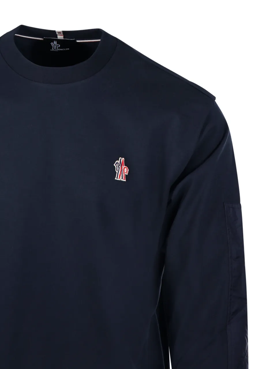 Moncler Grenoble Logo Embroidered Crewneck T-Shirt