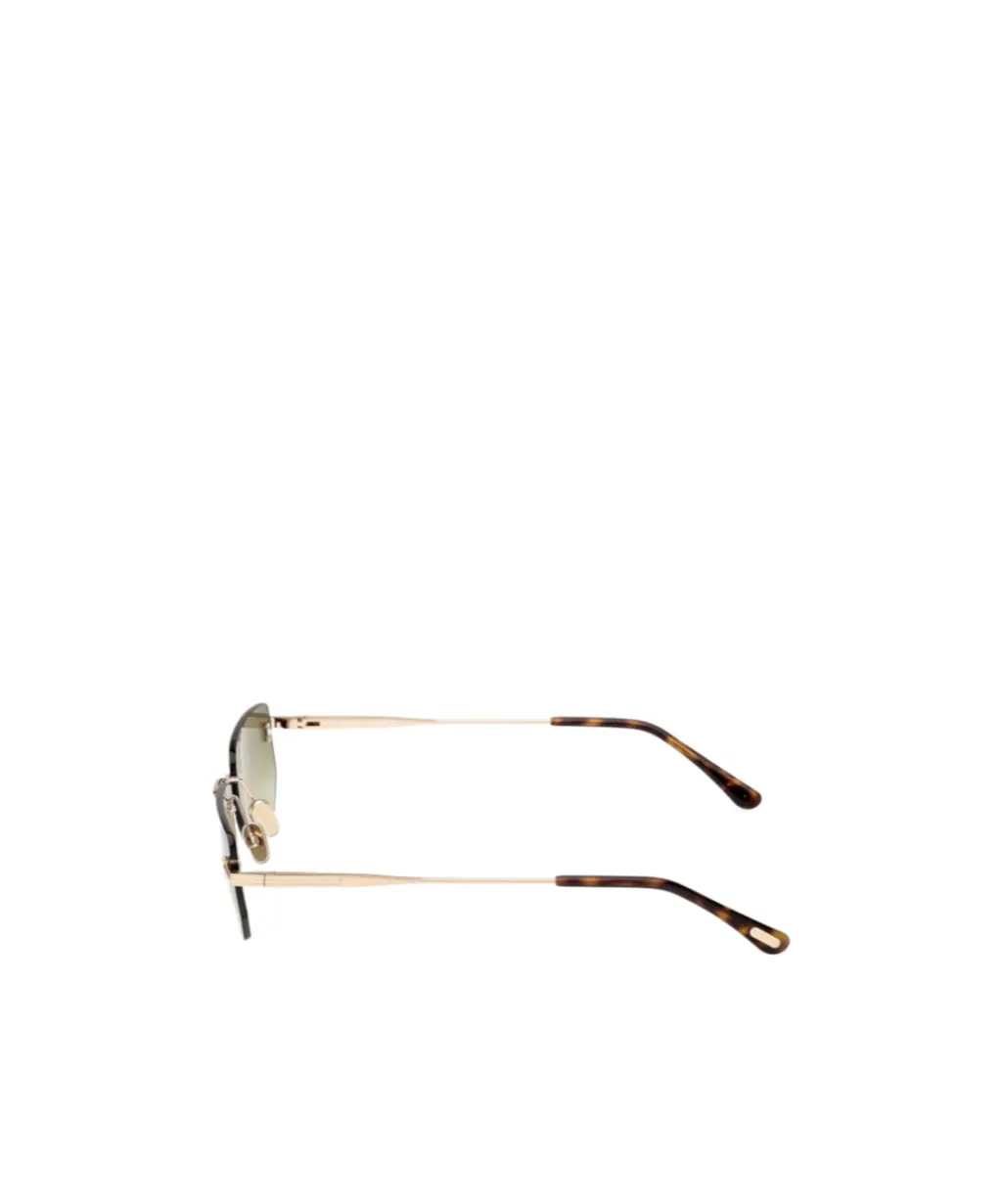 Tom Ford Eyewear Rectangle-Frame Sunglasses