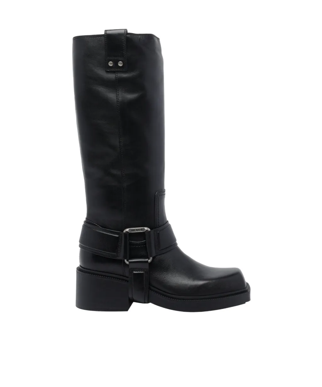 Vic Matie Sleek Knee-High Boots