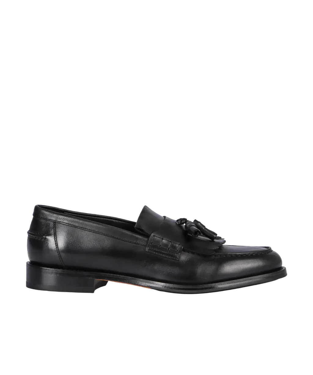 Doucal's Tassel Fringe Loafers