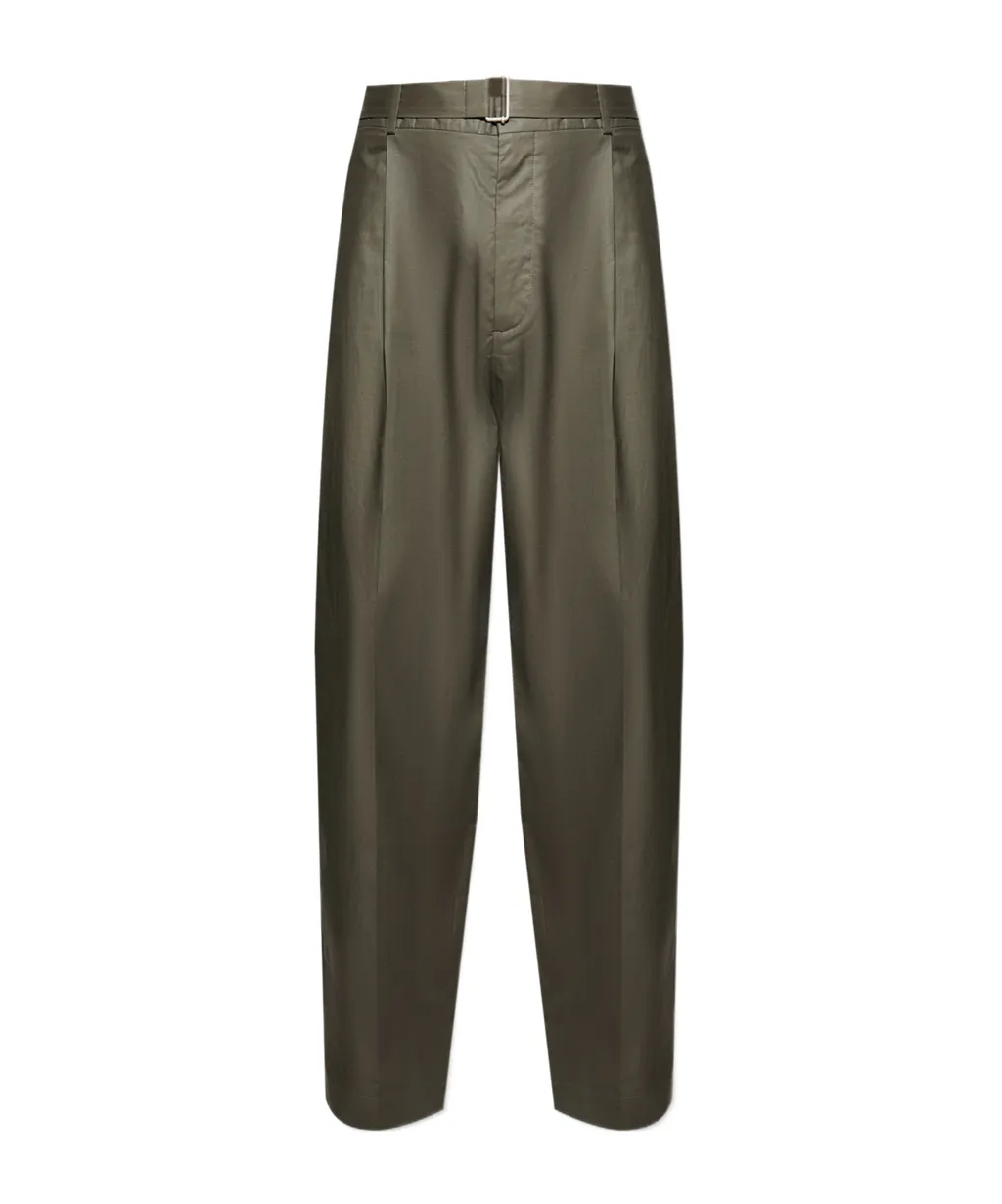 Acne Studios Belted Pleated Trousers