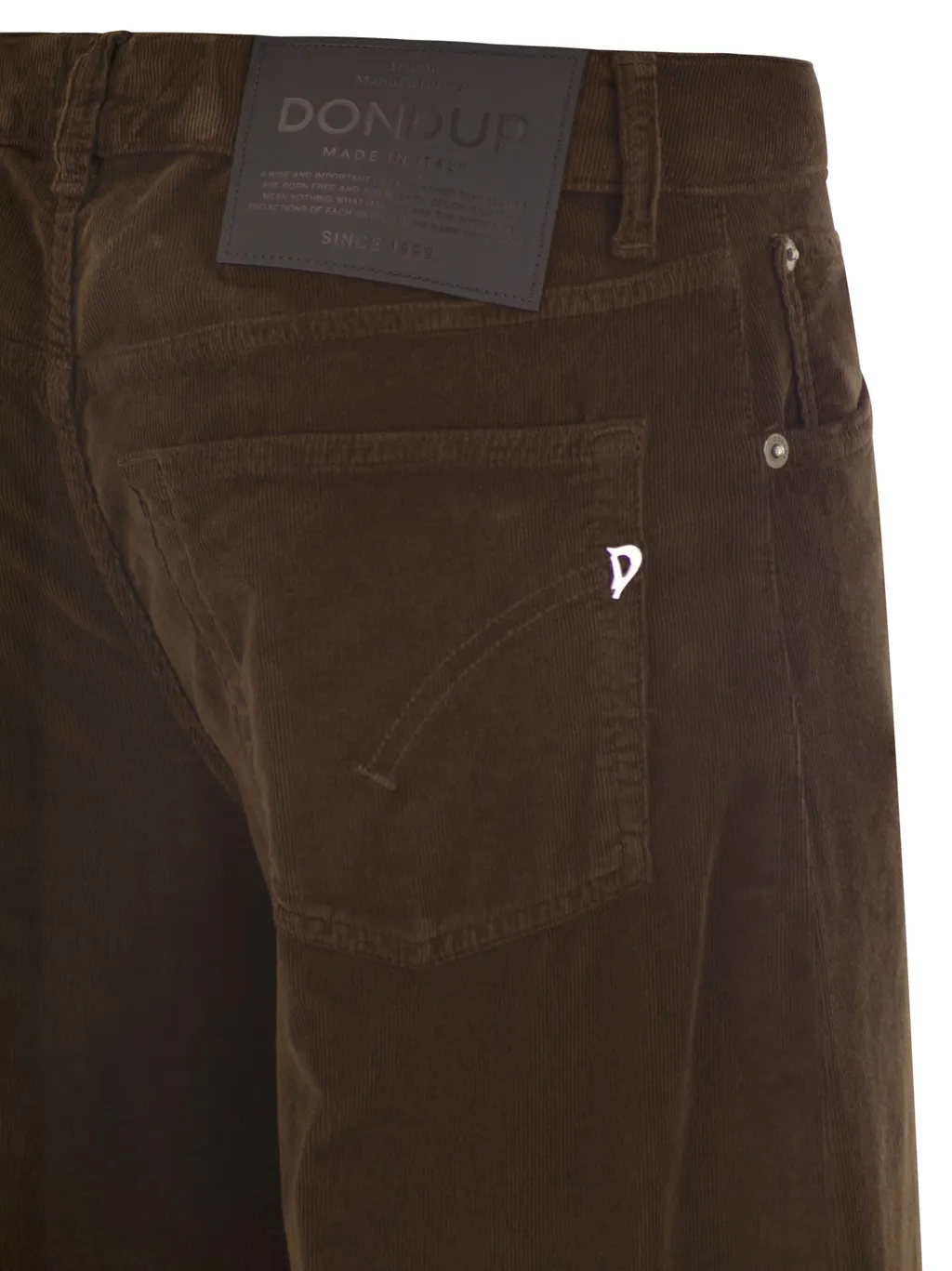 Dondup Marlen Wide-Leg Velvet Pants