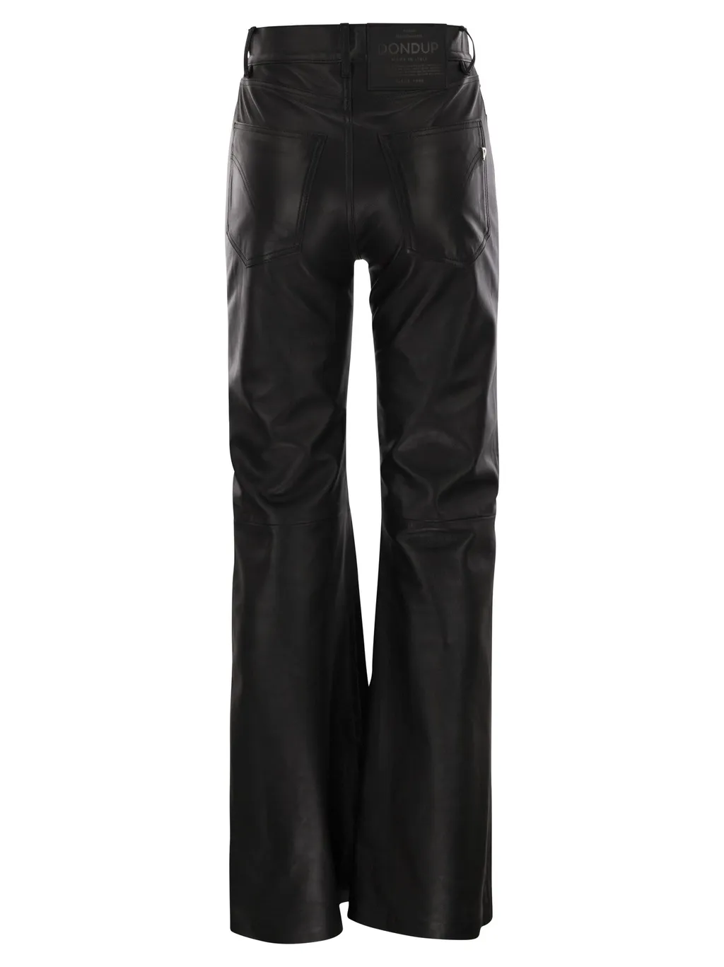 Dondup Amber High-Waisted Wide-Leg Pants