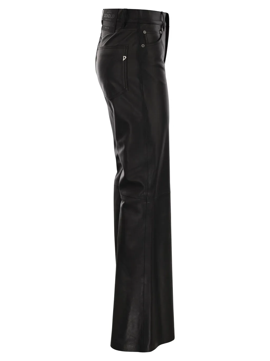 Dondup Amber High-Waisted Wide-Leg Pants