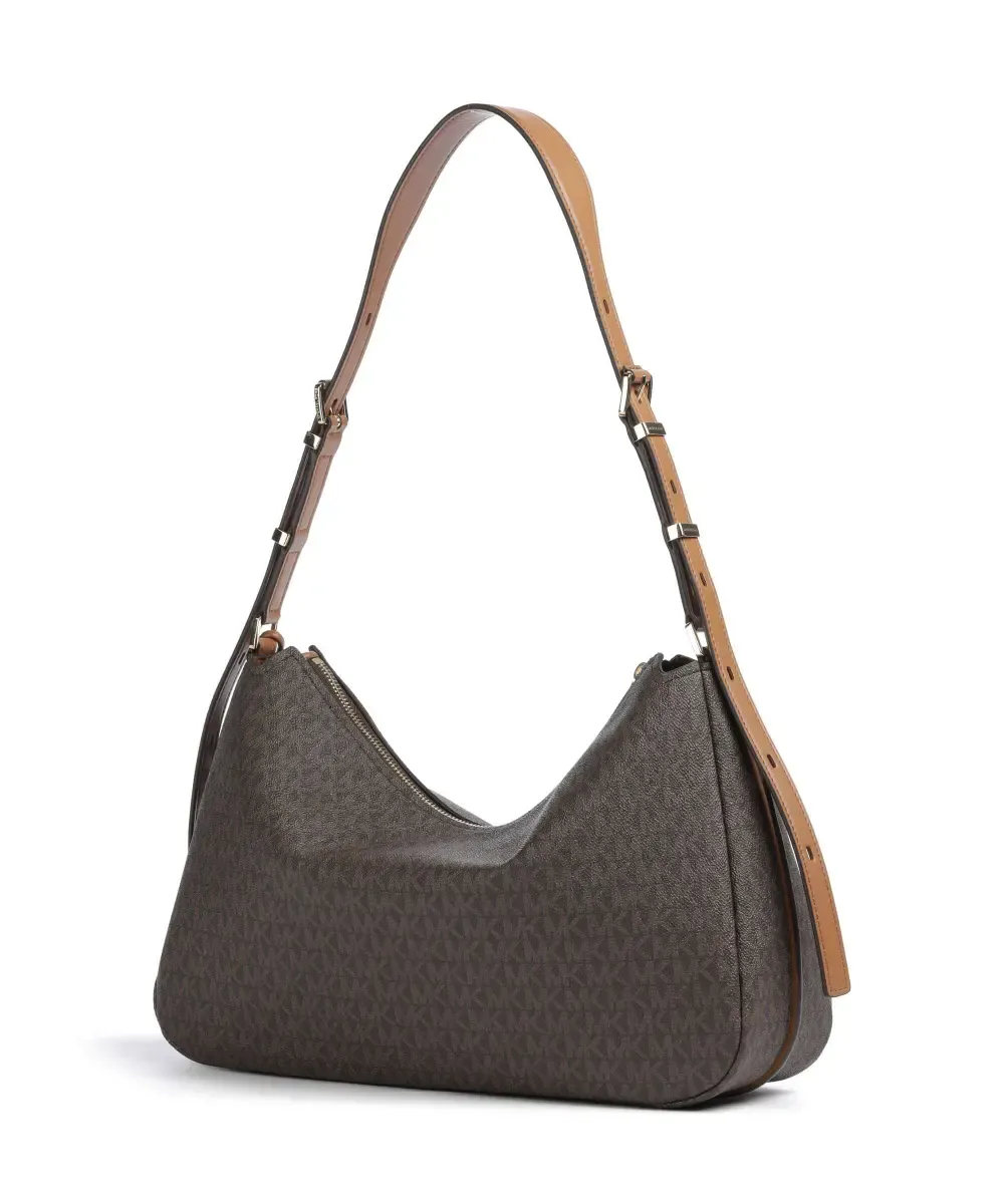 Nolita Medium Hobo Bag Imitation Leather Dark Brown
