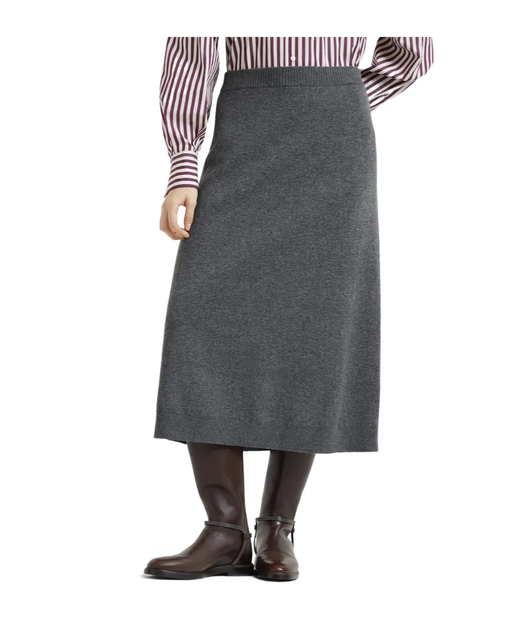 Knitted Midi Skirt