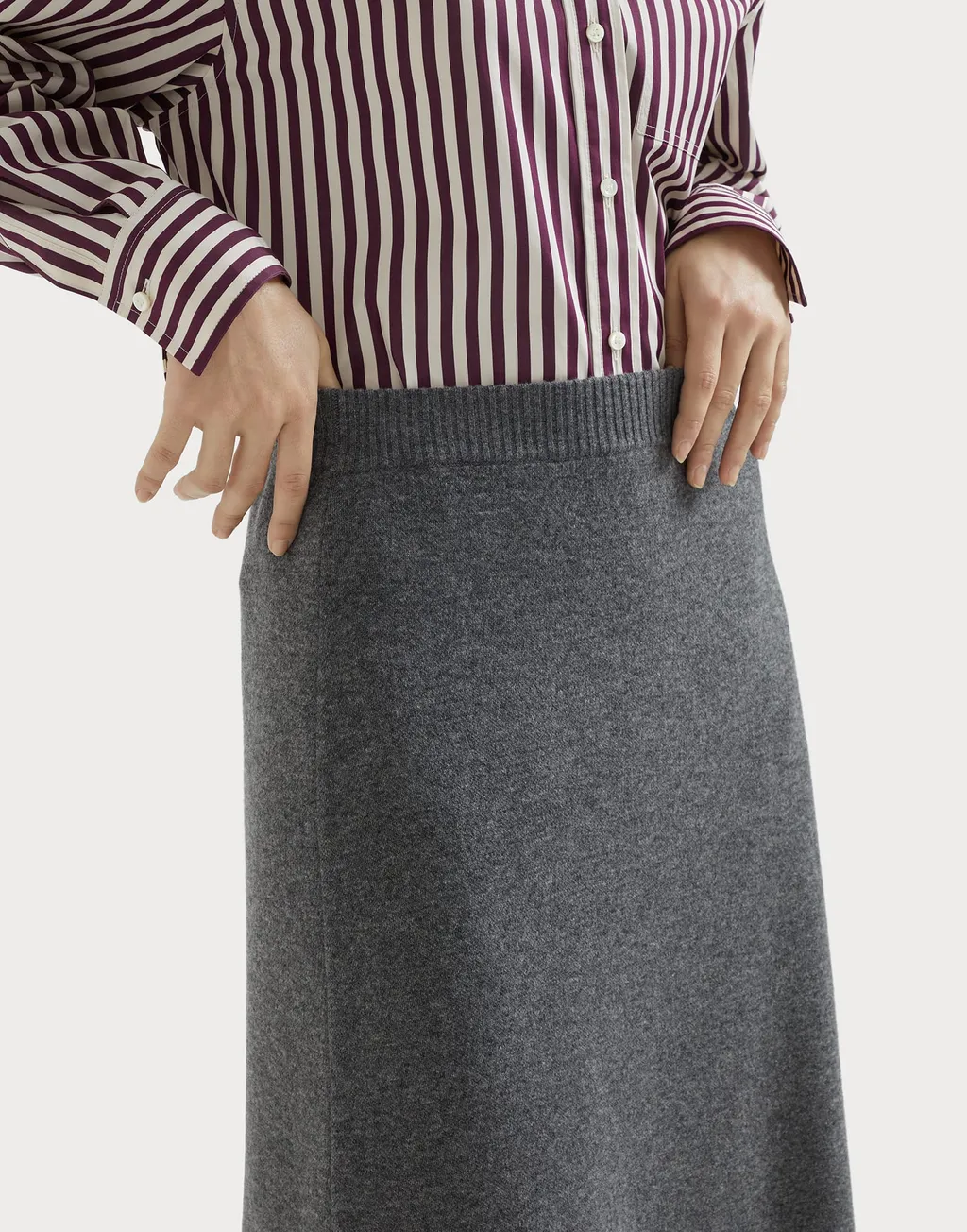 Knitted Midi Skirt