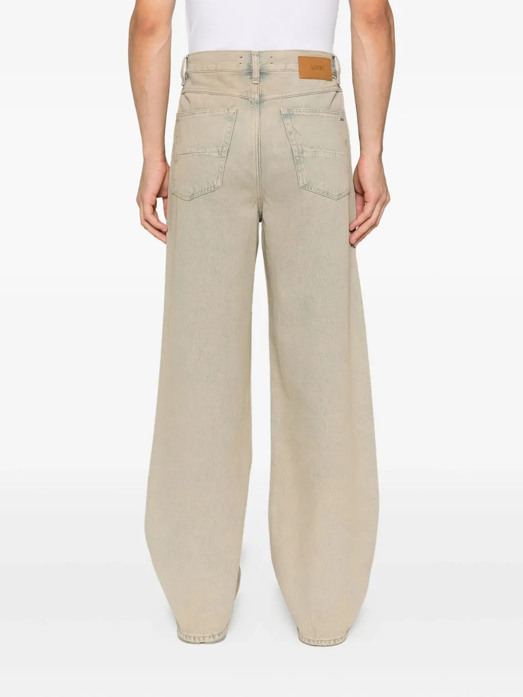 Belt Loop Denim Trousers