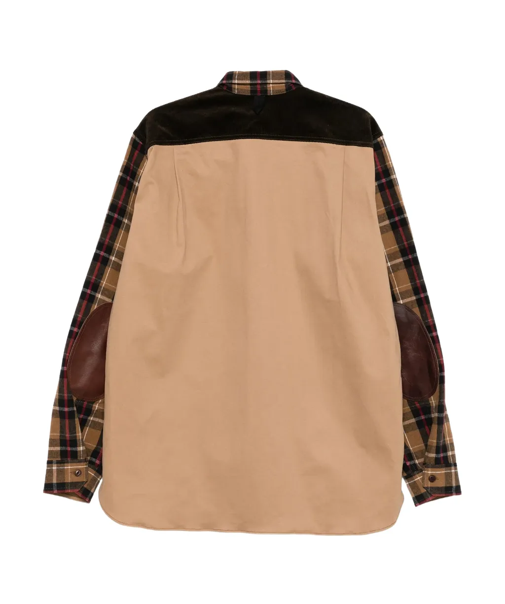 Plaid Long-Sleeved Shirt