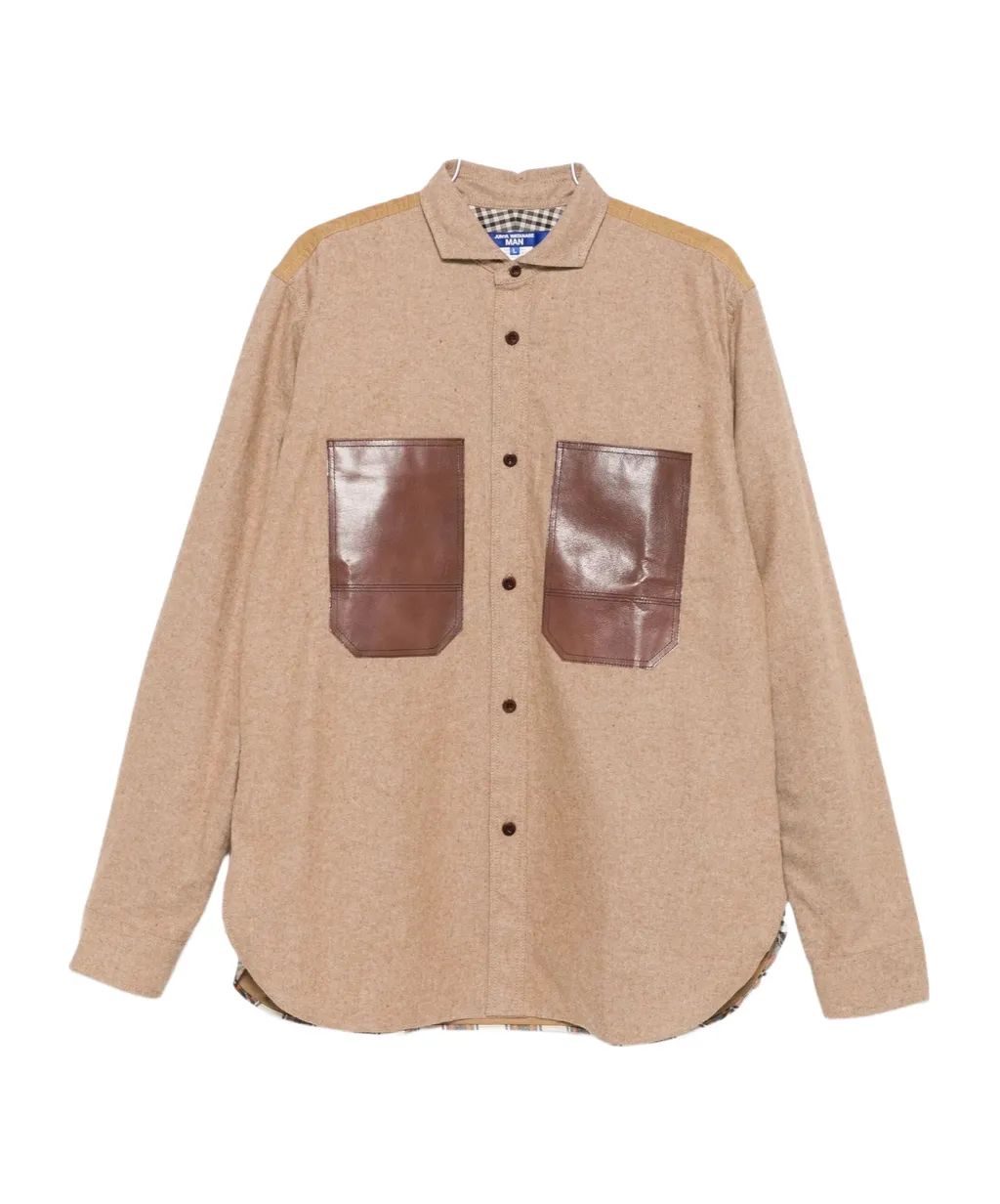 Button-Down Long-Sleeved Shirt