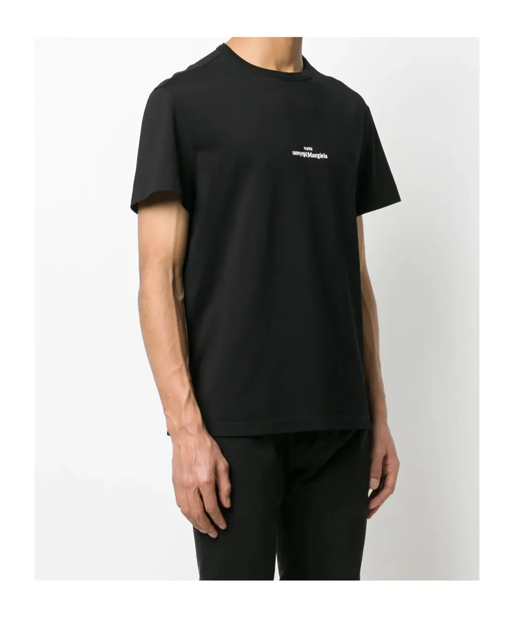Distorted Logo Jersey T-Shirt