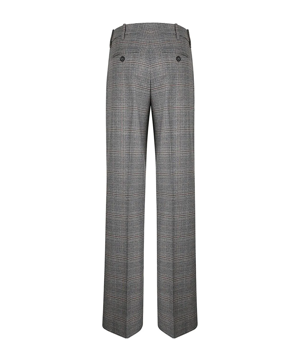 Plaid Casual Pants