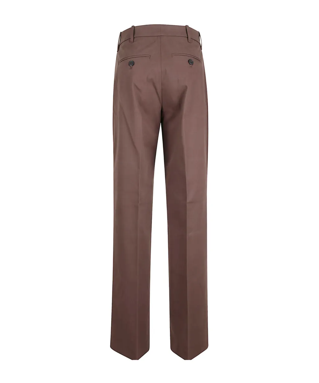 Straight-Leg Casual Pants