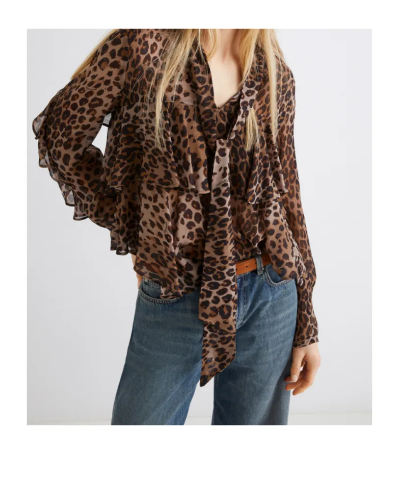 Flounced Shirt