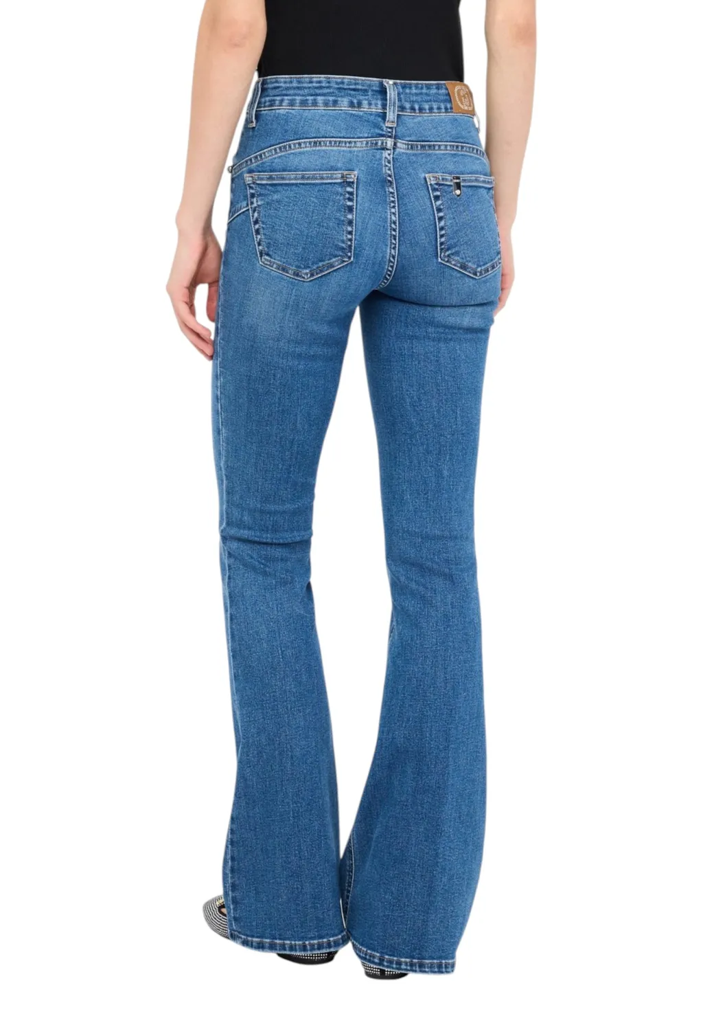 High-Rise Flared Jeans