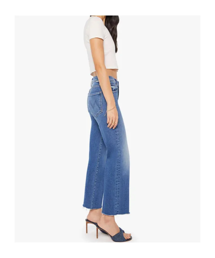 The Mid Rise Rambler Zip Ankle Fray