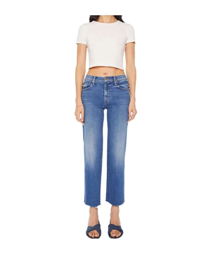 The Mid Rise Rambler Zip Ankle Fray