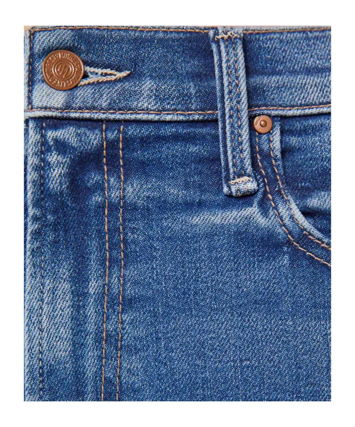 The Mid Rise Rambler Zip Ankle Fray