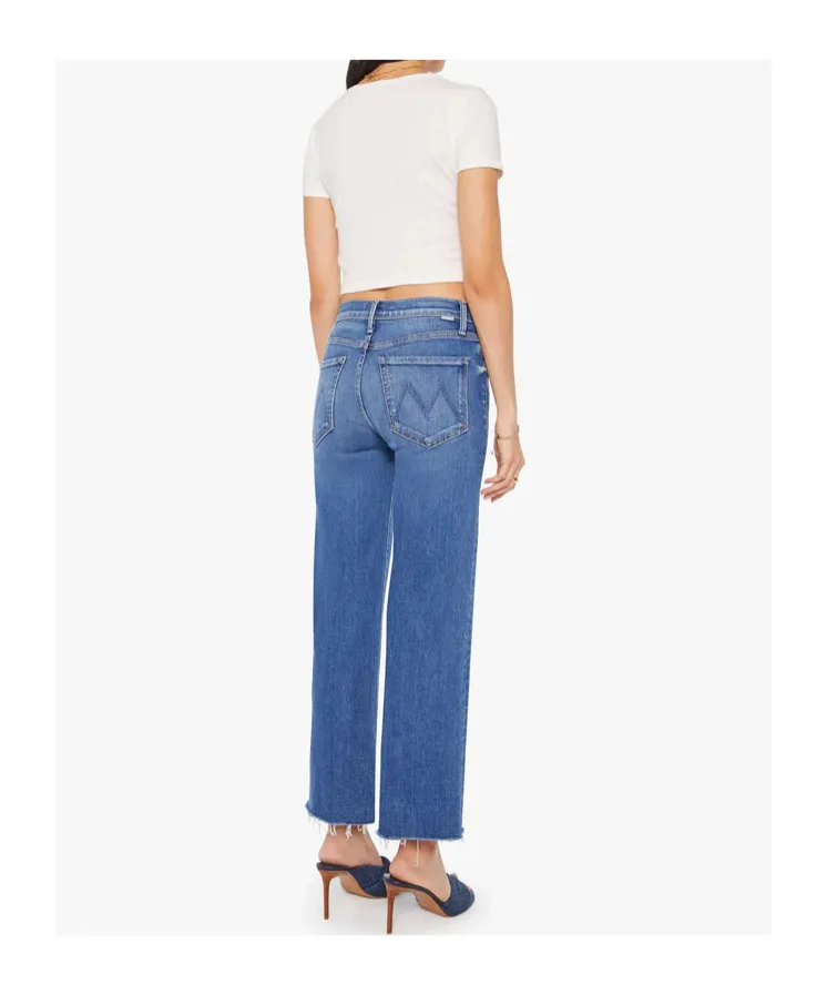 The Mid Rise Rambler Zip Ankle Fray