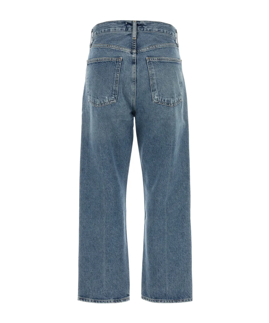 Agolde 90S Crop Loose Straight Jeans
