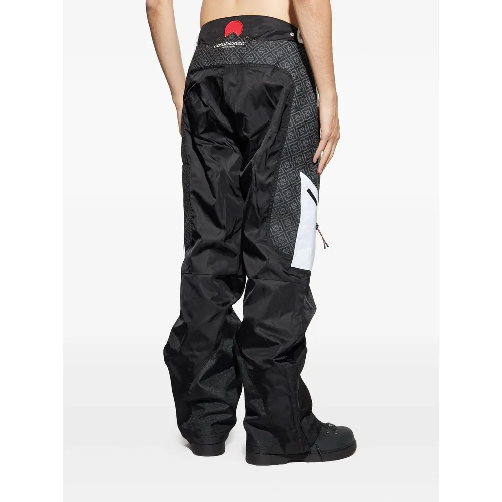 Geometric Pattern Casual Pants