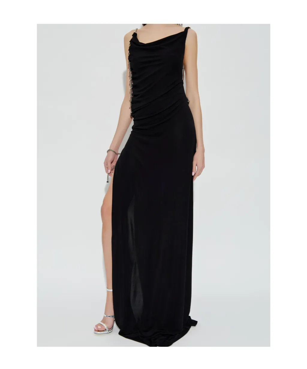 Dsquared2 Open Back Maxi Dress