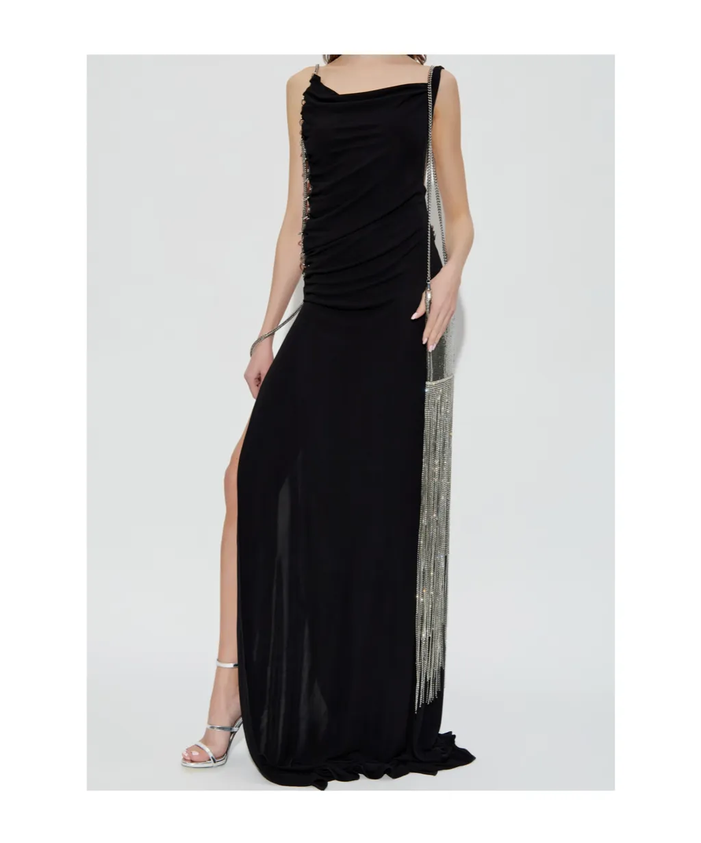 Dsquared2 Open Back Maxi Dress