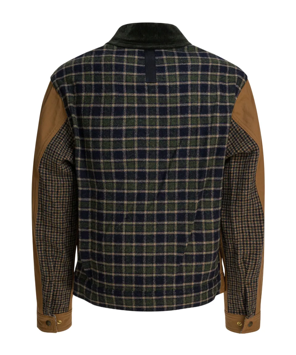Logo Snap Button Casual Jacket