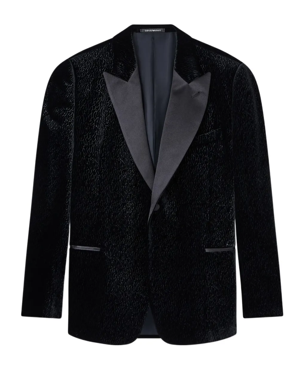 Peak-Lapel Blazer
