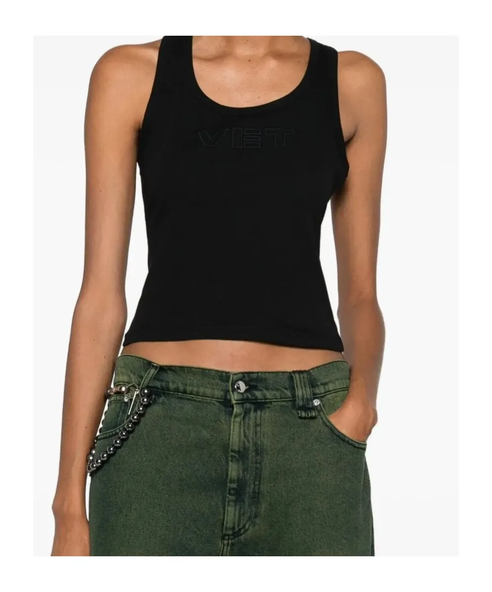 Logo-Embroidered Tank Top