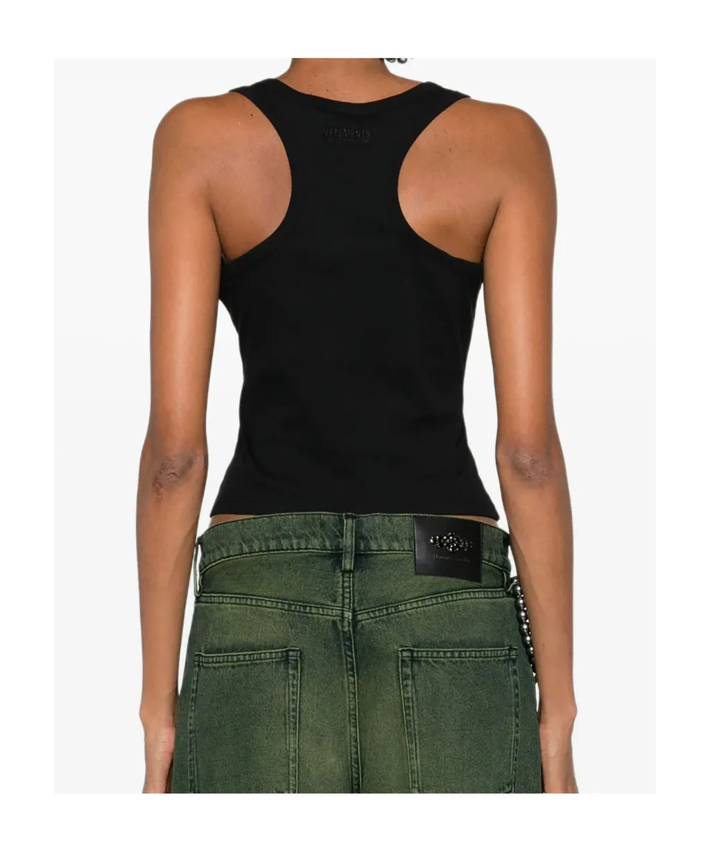 Logo-Embroidered Tank Top