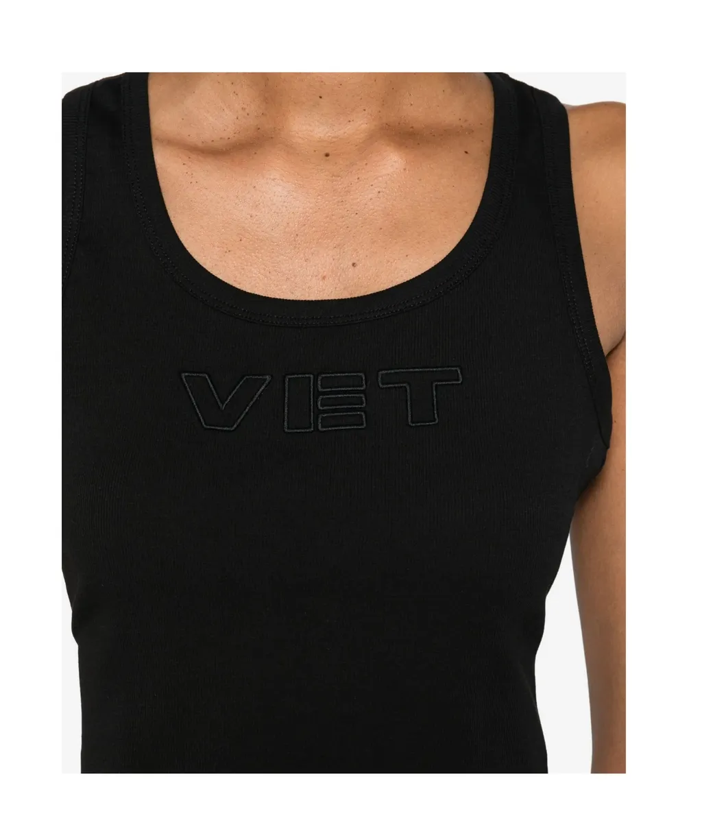 Logo-Embroidered Tank Top