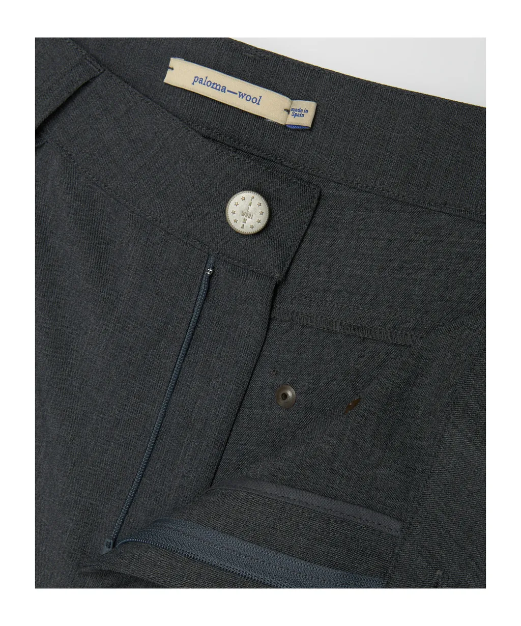 Pleated Detail Casual Pants