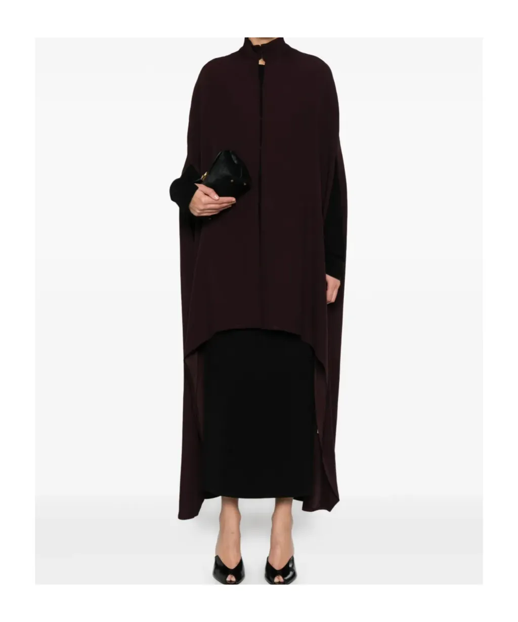 High-Neck Cape