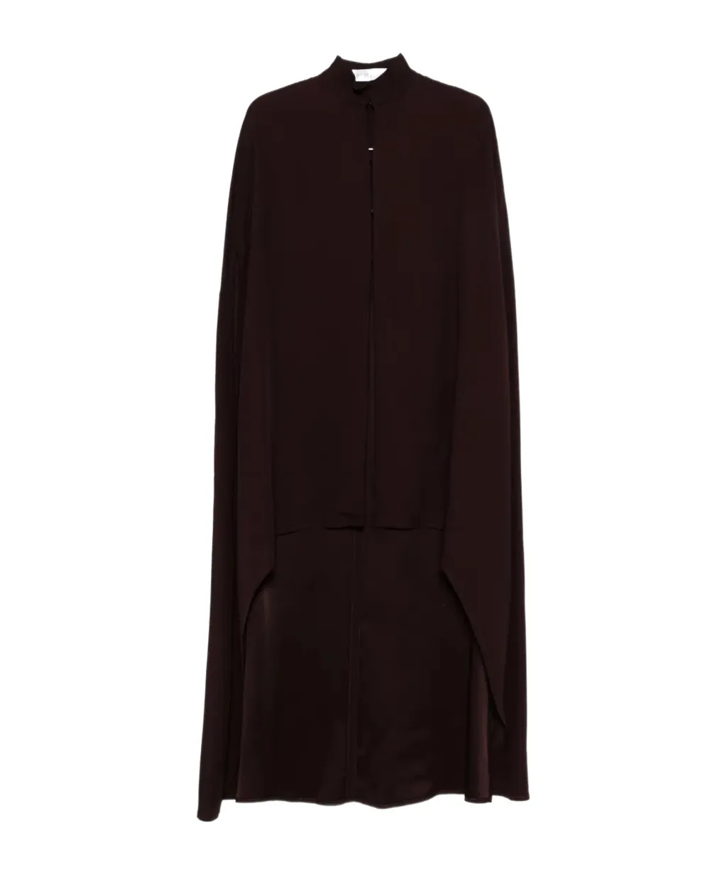 High-Neck Cape