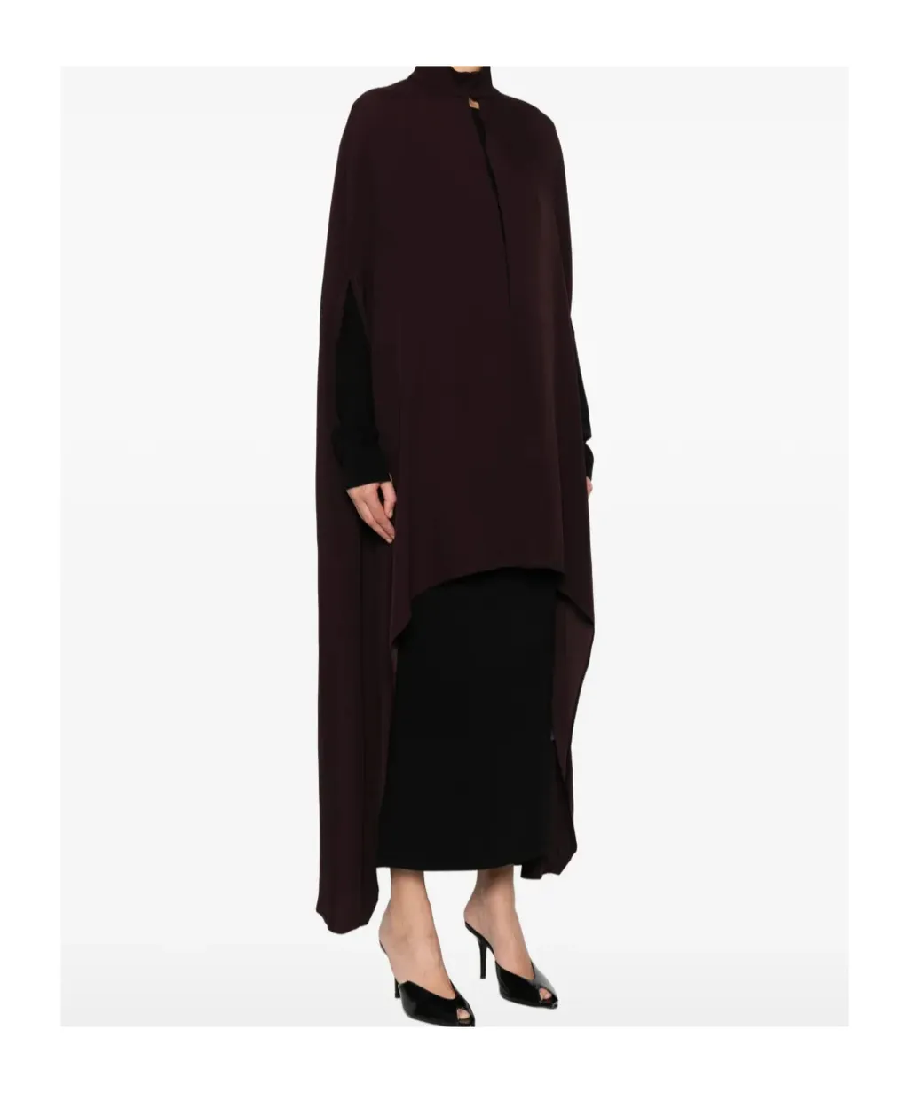 High-Neck Cape