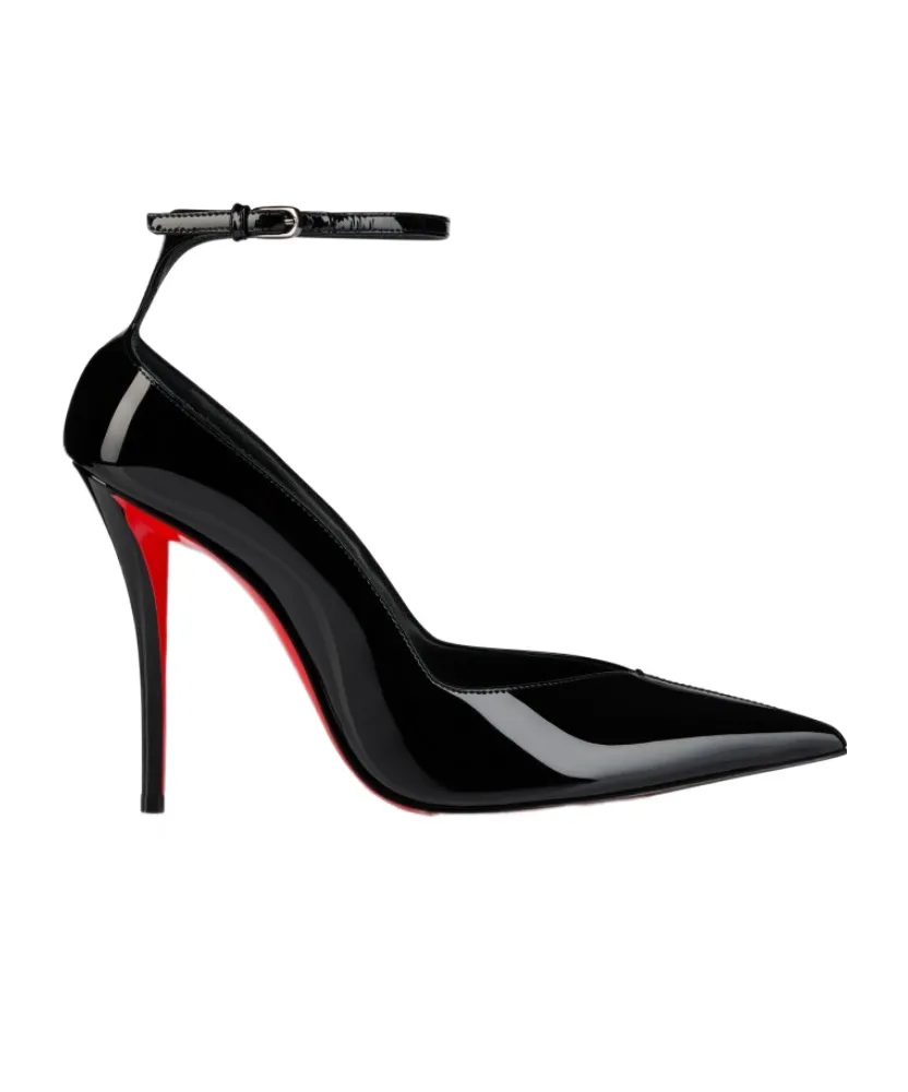 Black Pointed-Toe Pumps