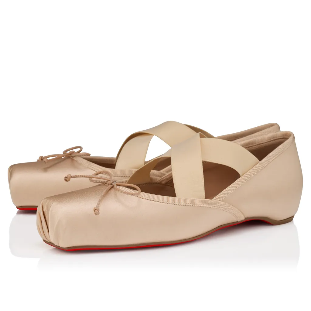 Christian Louboutin Cassiasticina Ballerinas