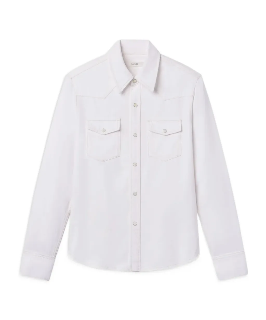 Frame Long Sleeved Buttoned Shirt