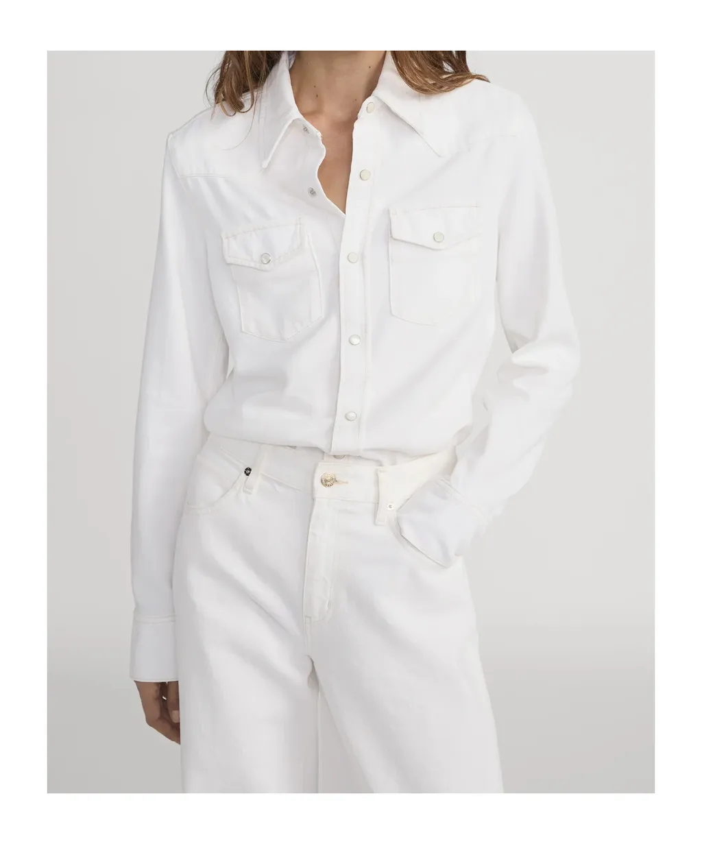 Frame Long Sleeved Buttoned Shirt